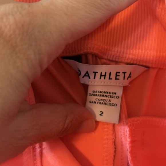Athleta Sunset Glow Coral Ankle Pant - Picture 10 of 11